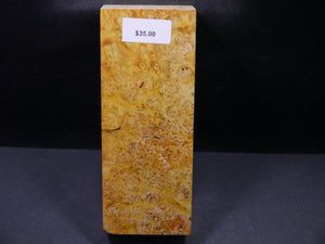 Stabilized Dyed Box Elder Block SW5427