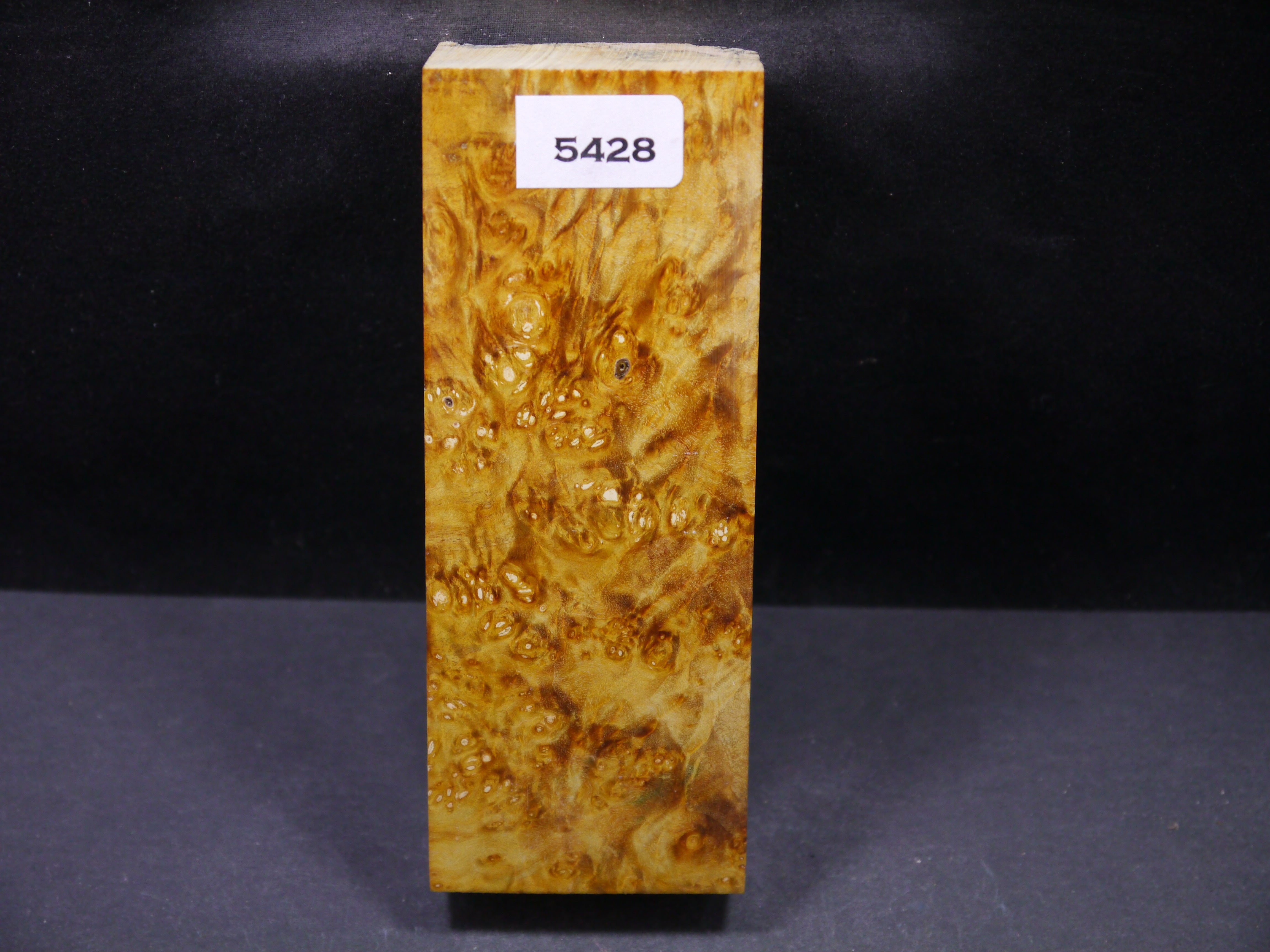 Stabilized Dyed Box Elder Block SW5428