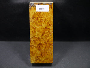 Stabilized Dyed Box Elder Block SW5428