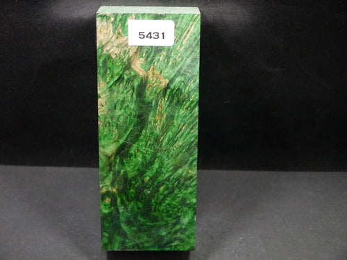 Stabilized Dyed Box Elder Block SW5431