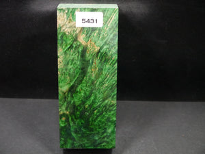 Stabilized Dyed Box Elder Block SW5431