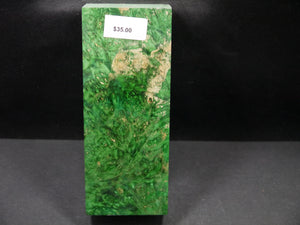 Stabilized Dyed Box Elder Block SW5431