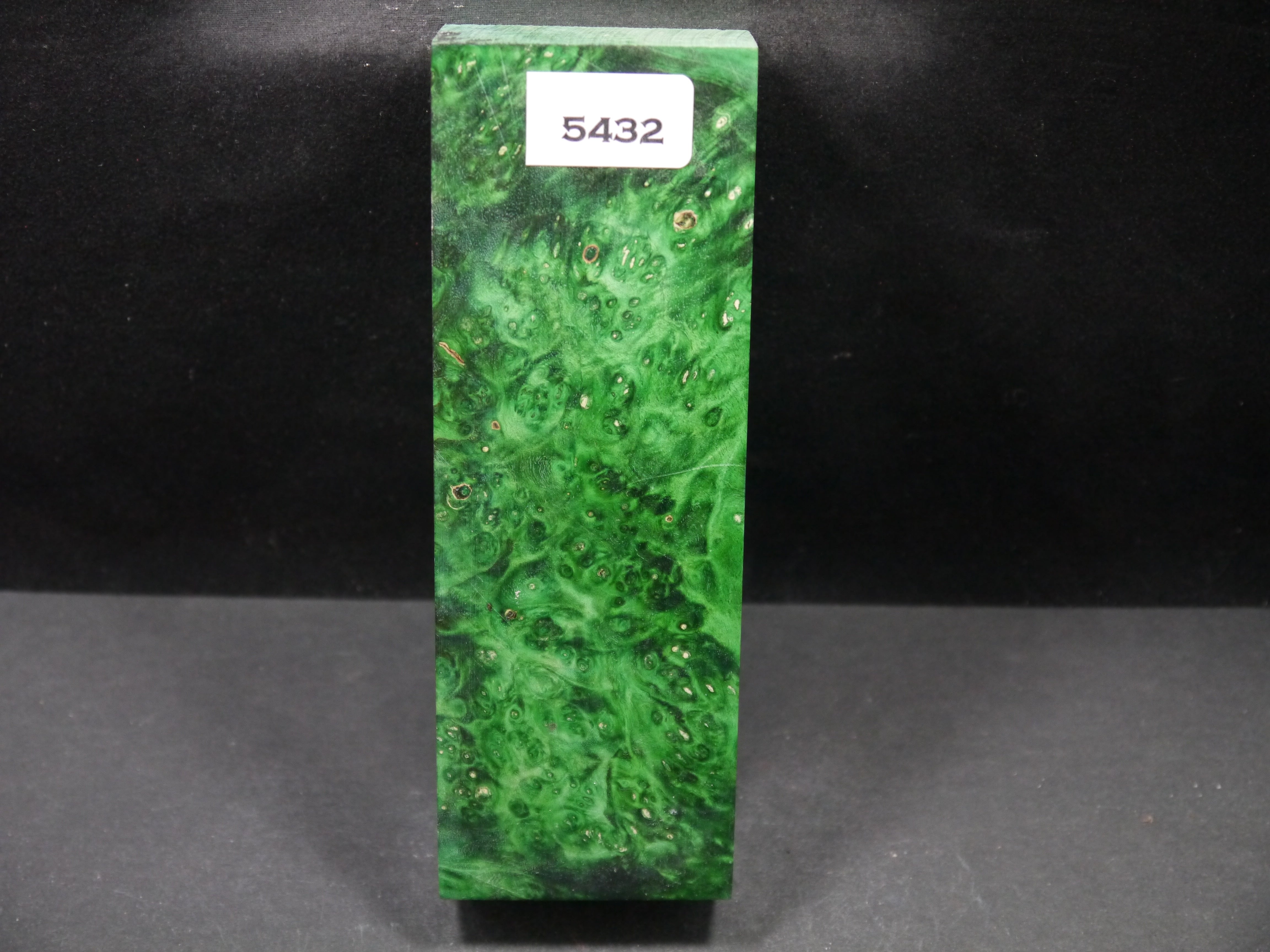 Stabilized Dyed Box Elder Block SW5432