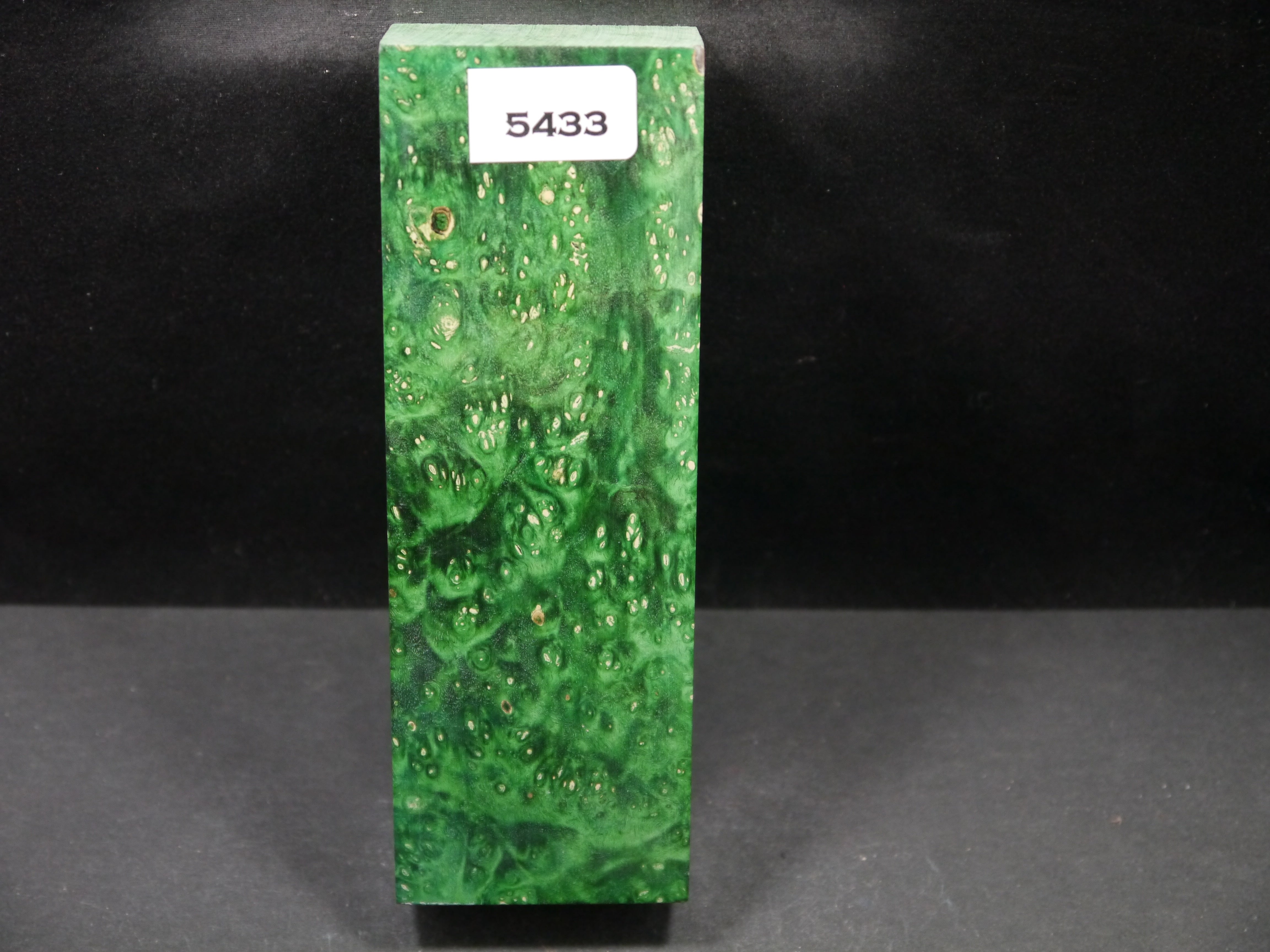 Stabilized Dyed Box Elder Block SW5433