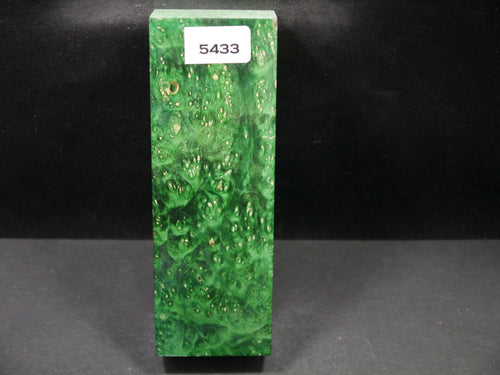 Stabilized Dyed Box Elder Block SW5433