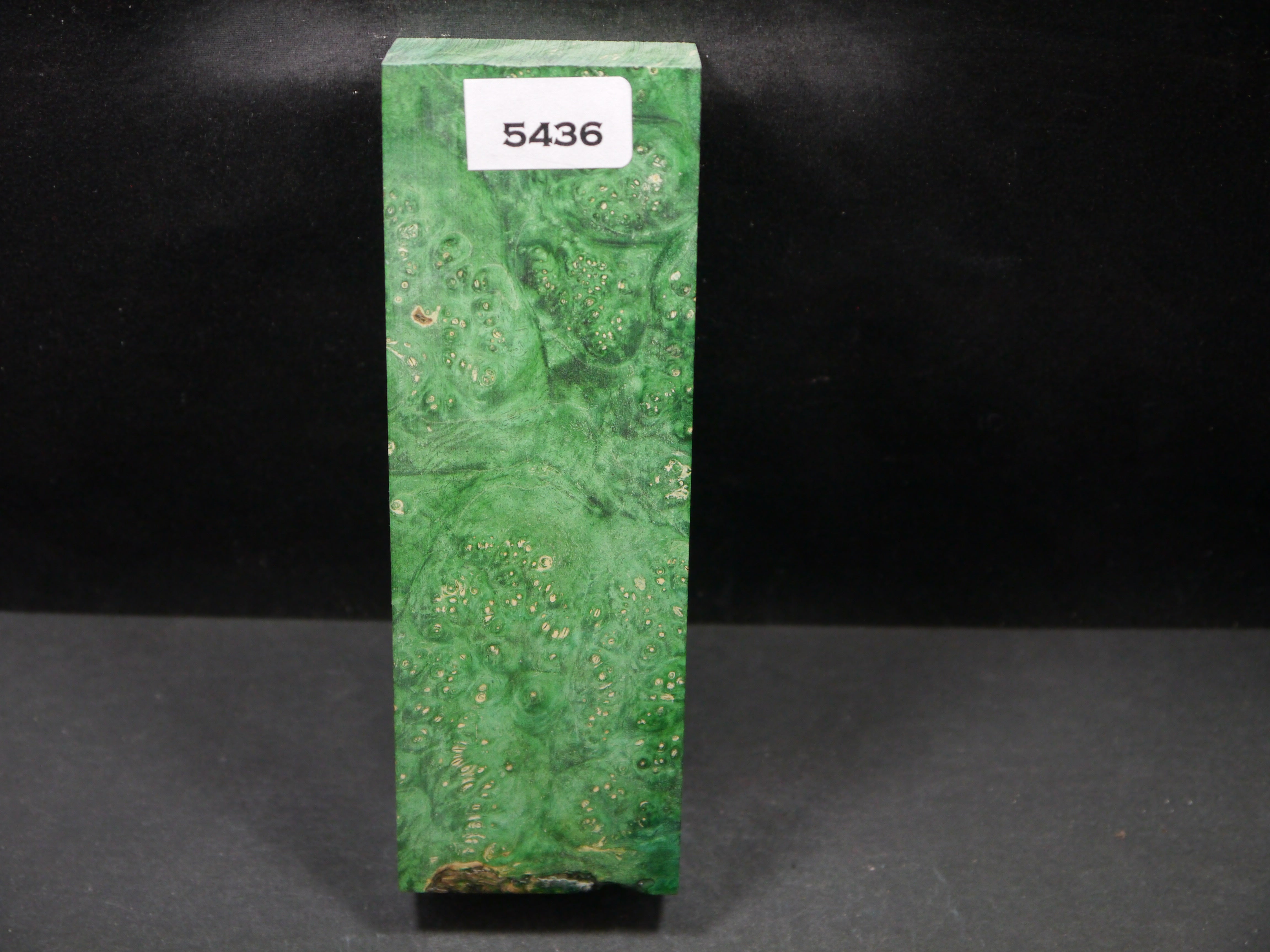 Stabilized Dyed Box Elder Block SW5436