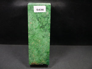 Stabilized Dyed Box Elder Block SW5436