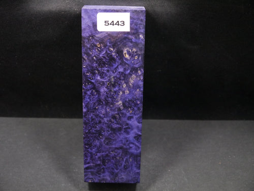 Stabilized Dyed Box Elder Block SW5443