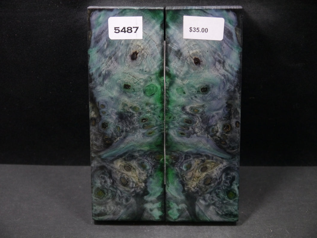 Stabilized Double Dyed Buckeye Scales SW5487