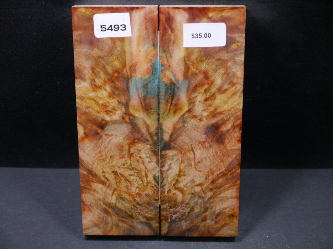 Stabilized Double Dyed Buckeye Scales SW5493