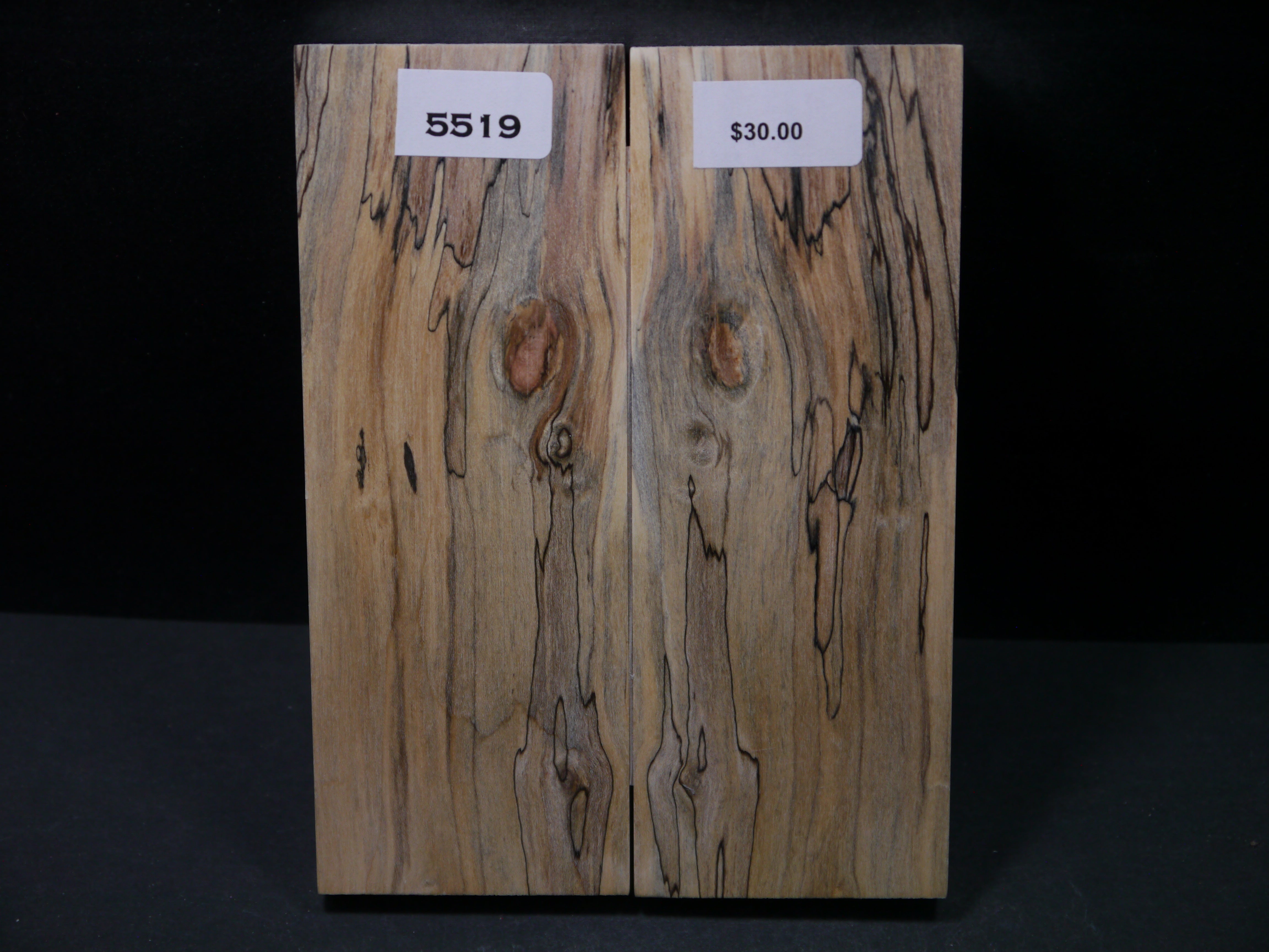 Stabilized Spalted Red Maple Scales SW5519