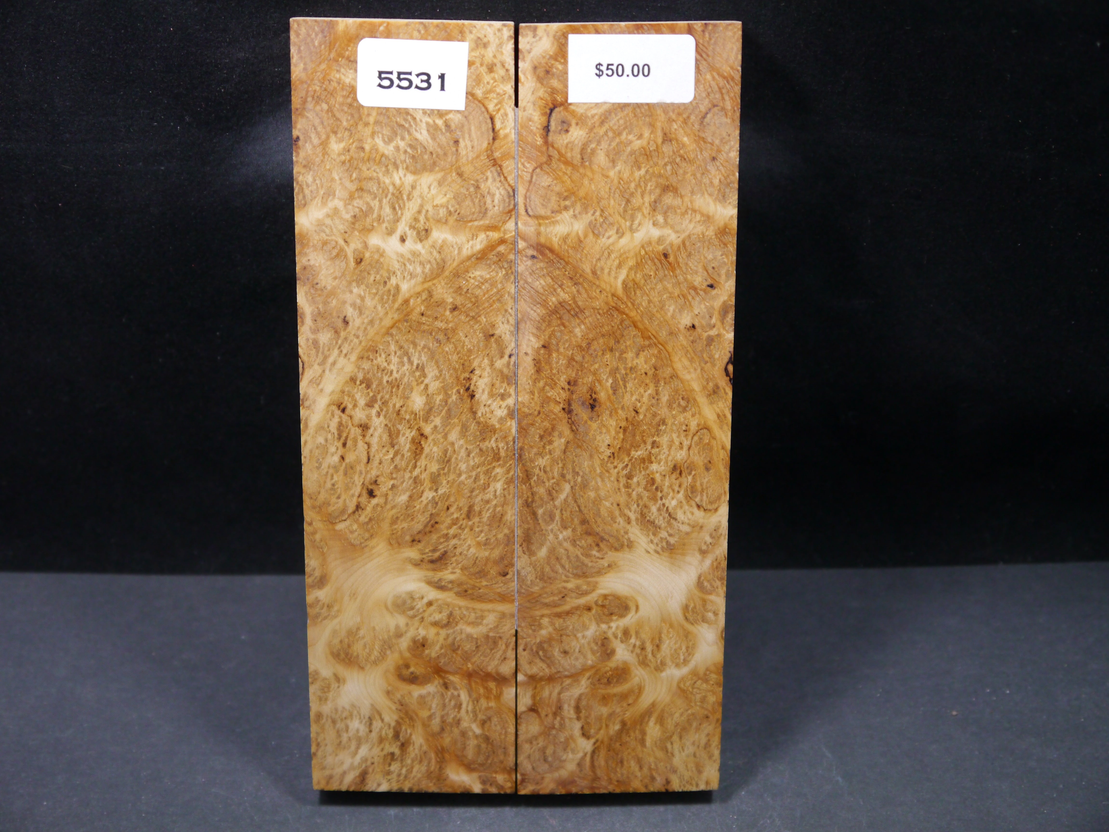 Stabilized Yellow Cedar Burl Scales SW5531