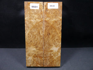 Stabilized Yellow Cedar Burl Scales SW5531