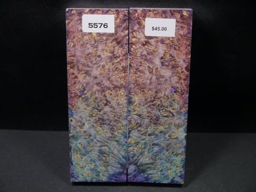 Stabilized Double Dyed Box Elder Scales SW5576