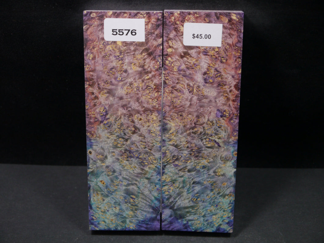 Stabilized Double Dyed Box Elder Scales SW5576