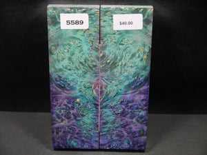 Stabilized Double Dyed Box Elder Scales SW5589