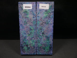 Stabilized Double Dyed Box Elder Scales SW5594