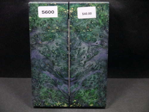 Stabilized Double Dyed Box Elder Scales SW5600