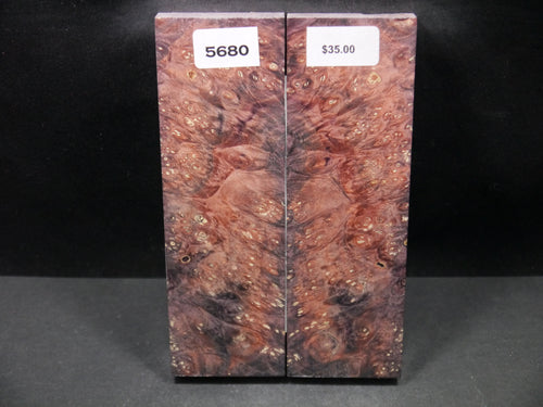 Stabilized Double Dyed Box Elder Scales SW5680