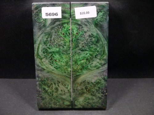 Stabilized Double Dyed Box Elder Scales SW5696