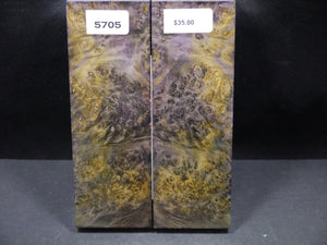Stabilized Double Dyed Box Elder Scales SW5705