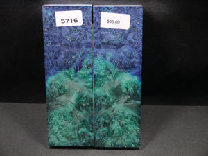 Stabilized Double Dyed Box Elder Scales SW5716