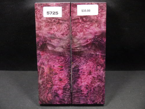Stabilized Double Dyed Box Elder Scales SW5725