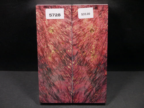 Stabilized Double Dyed Box Elder Scales SW5728