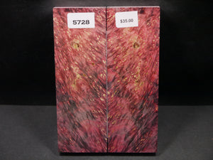 Stabilized Double Dyed Box Elder Scales SW5728