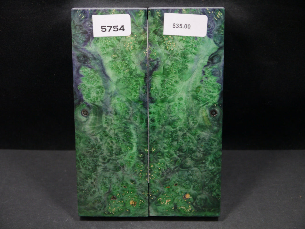 Stabilized Double Dyed Box Elder Scales SW5754
