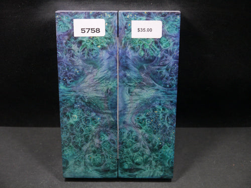 Stabilized Double Dyed Box Elder Scales SW5758