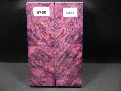 Stabilized Double Dyed Box Elder Scales SW5765