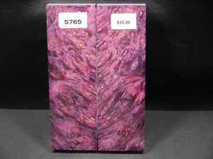 Stabilized Double Dyed Box Elder Scales SW5765