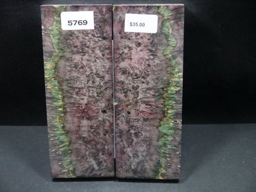 Stabilized Double Dyed Box Elder Scales SW5769