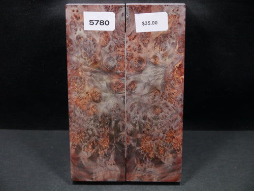 Stabilized Double Dyed Box Elder Scales SW5780