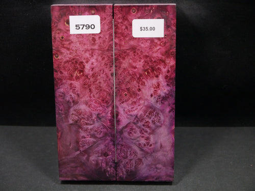 Stabilized Double Dyed Box Elder Scales SW5790