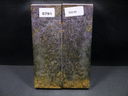 Stabilized Double Dyed Box Elder Scales SW5791