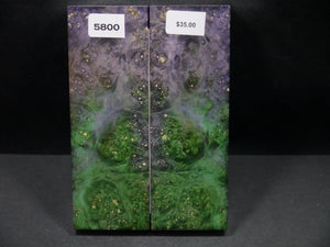 Stabilized Double Dyed Box Elder Scales SW5800