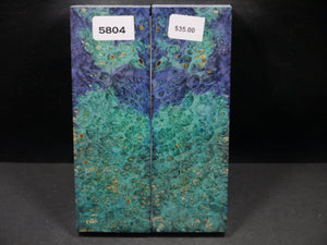 Stabilized Double Dyed Box Elder Scales SW5804