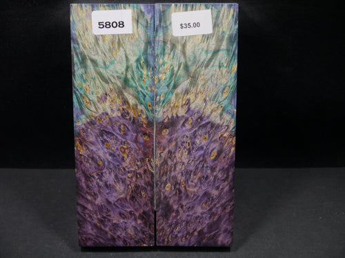 Stabilized Double Dyed Box Elder Scales SW5808