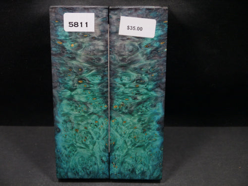 Stabilized Double Dyed Box Elder Scales SW5811