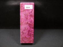 Stabilized Dyed Maple Burl Block SW5882
