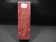 Stabilized Dyed Maple Burl Block SW5887