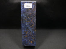 Stabilized Dyed Maple Burl Block SW5895