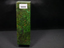 Stabilized Dyed Maple Burl Block SW5898