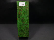 Stabilized Dyed Maple Burl Block SW5898
