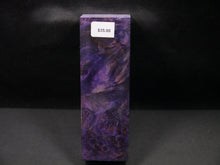 Stabilized Dyed Maple Burl Block SW5906