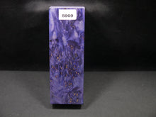 Stabilized Dyed Maple Burl Block SW5909