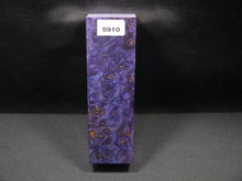 Stabilized Dyed Maple Burl Block SW5910