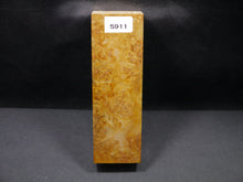 Stabilized Dyed Maple Burl Block SW5911